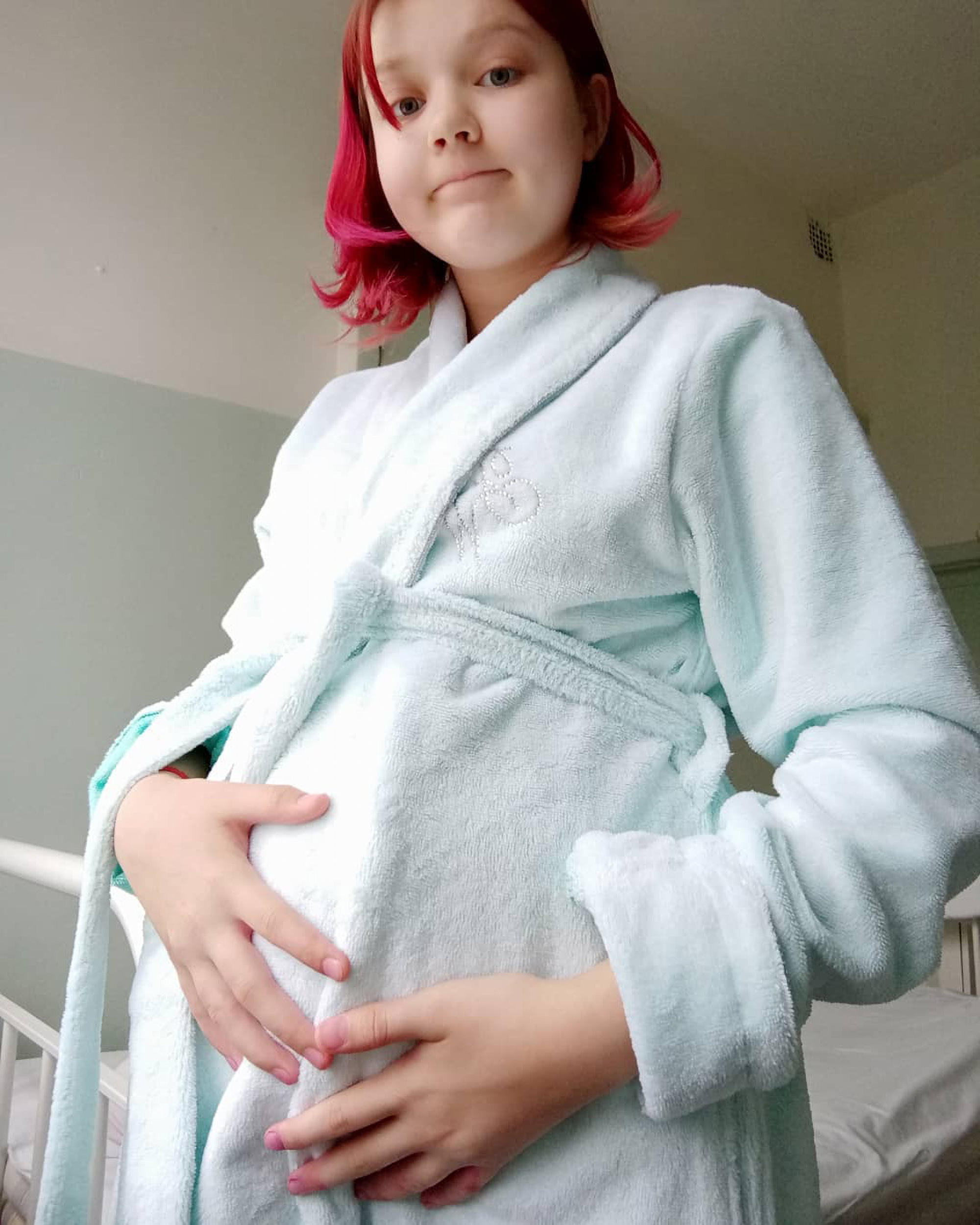 Pregnant Teen That Said Boy 10 Was Dad Is Hospitalised Viral