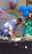  Viral Moment Angry Man Trashes Gender Reveal Party After Realising Wife Is Pregnant With Yet Another Boy