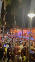 Hundreds Of Revellers Including British Tourists Erupt In Song On Mallorca Street, Angering Locals