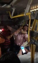 Muay Thai Woman Puts Male Harasser Perv In Chokehold On Packed Bus