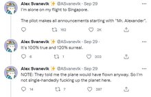 Man Enjoys Surreal VIP Experience As Only Passenger On International Flight