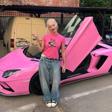 TAX PROBE. Beautiful Blogger With Pink Lamborghini Transfers All Assets To Pal After Taxman Turns Up