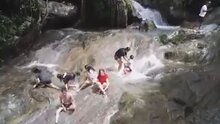 Moment Children Swept Away In Deadly River Surge During Philippines Monsoon
